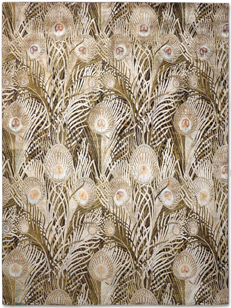 Feathers Hand-Woven Rug