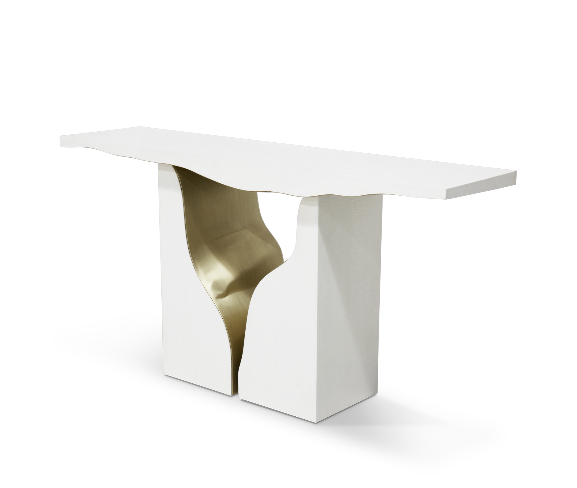Fissure White Console