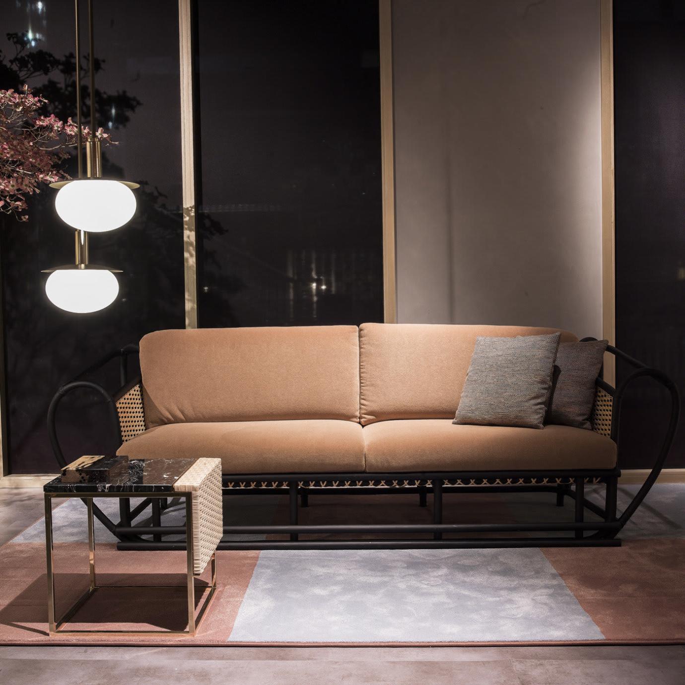 Green Channel Sofa