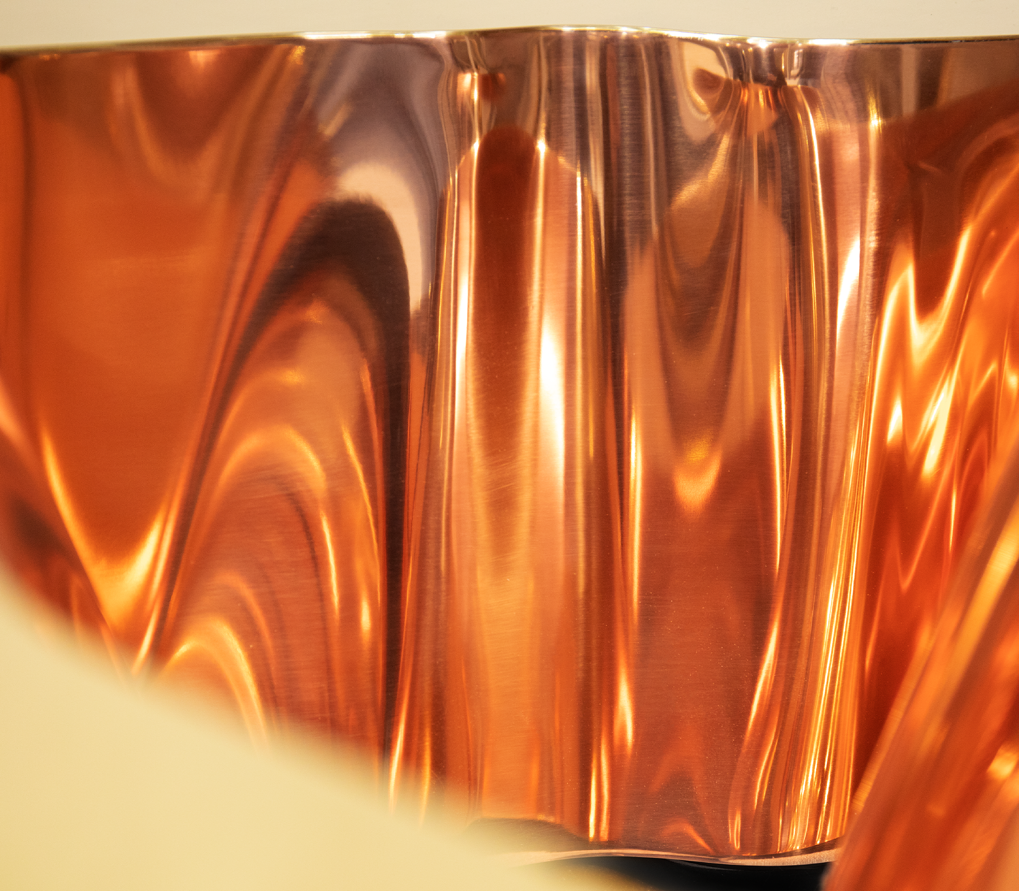 Fissure Gold Copper Coffee Table