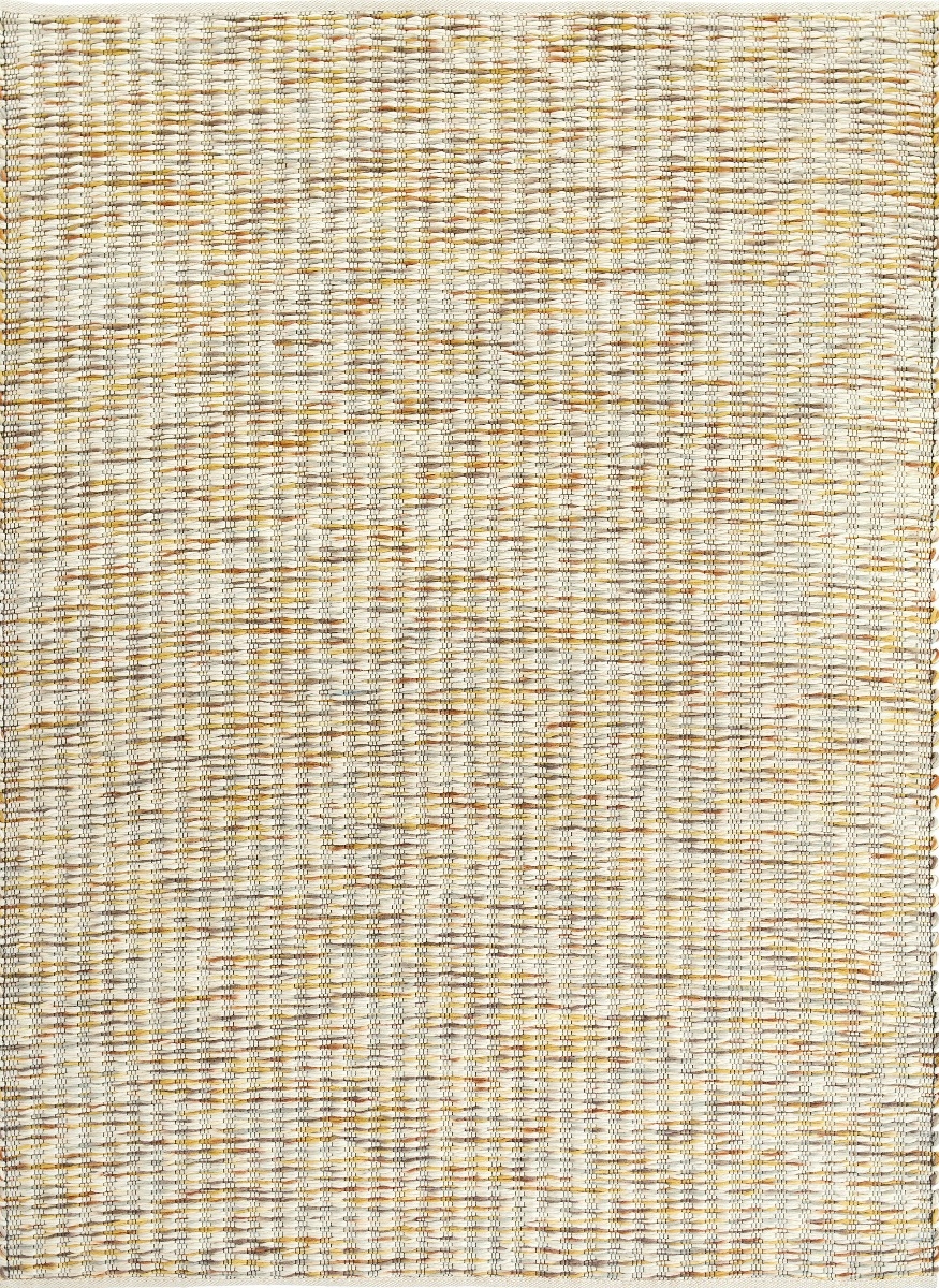 Crystal Handwoven Yellow Rug ☞ Size: 140 x 200 cm