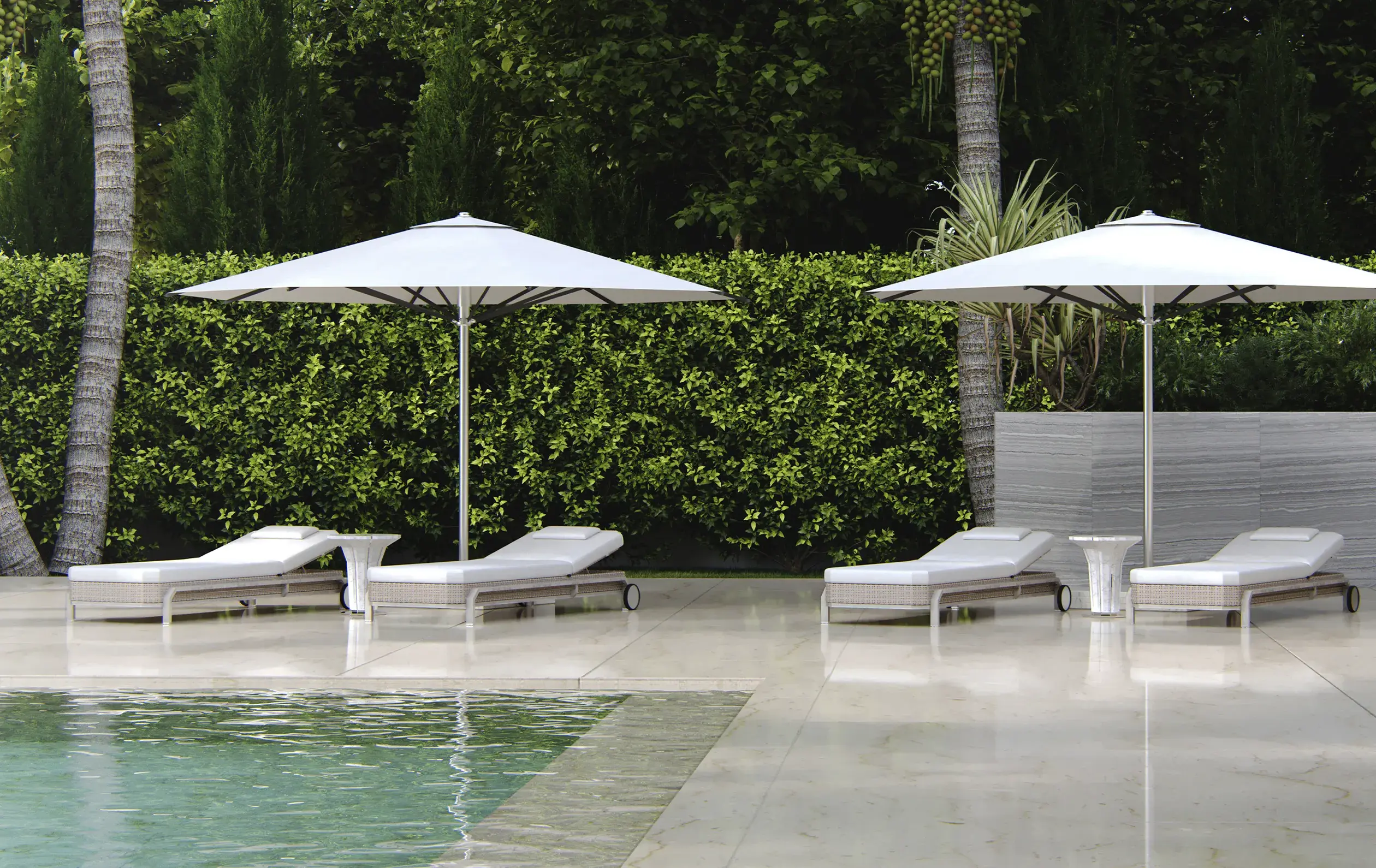Heritage Wood Sunlounger - 2