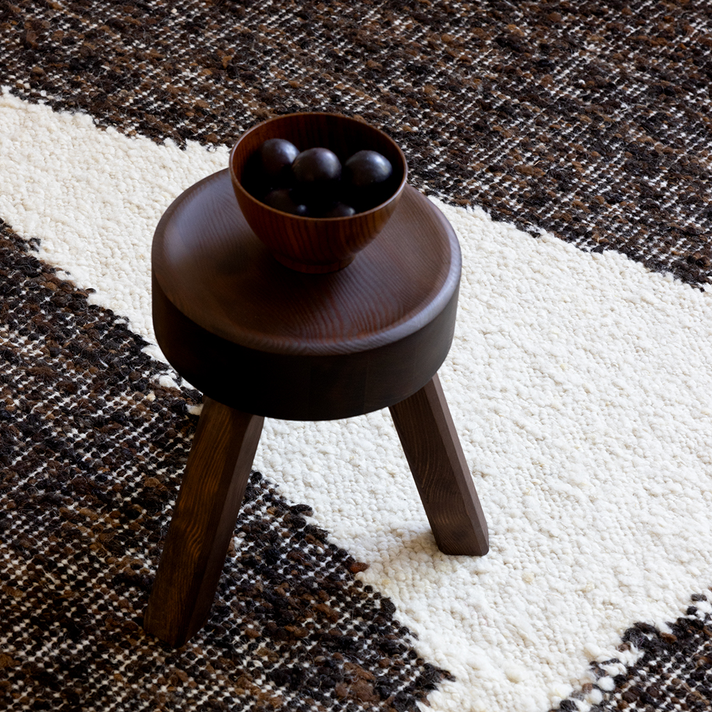 Chocolate Cream Base Rug