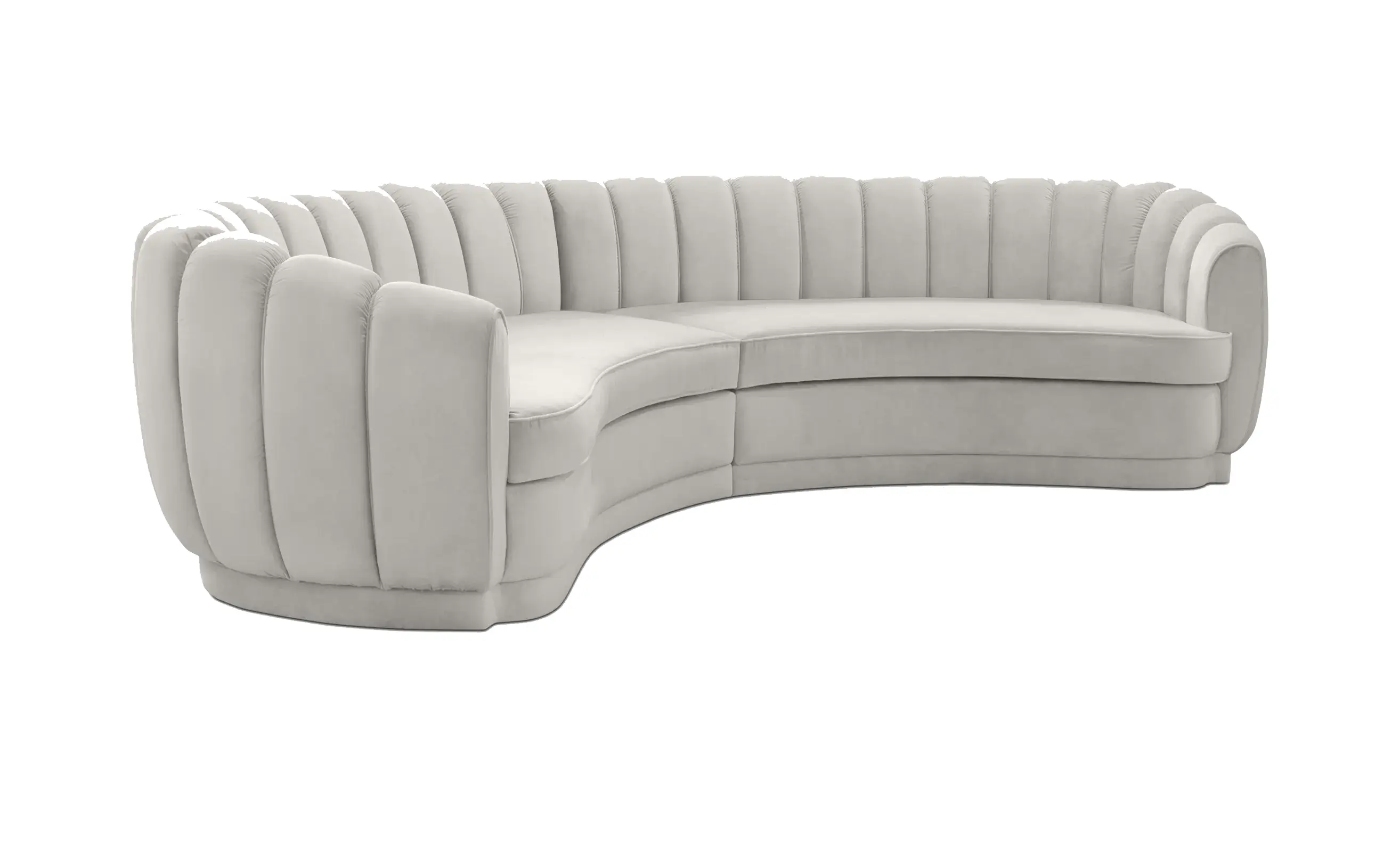 Lustre Round Two Sofa
