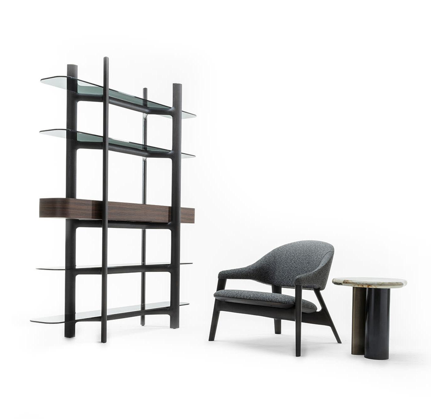Egle Gray Lounge Chair