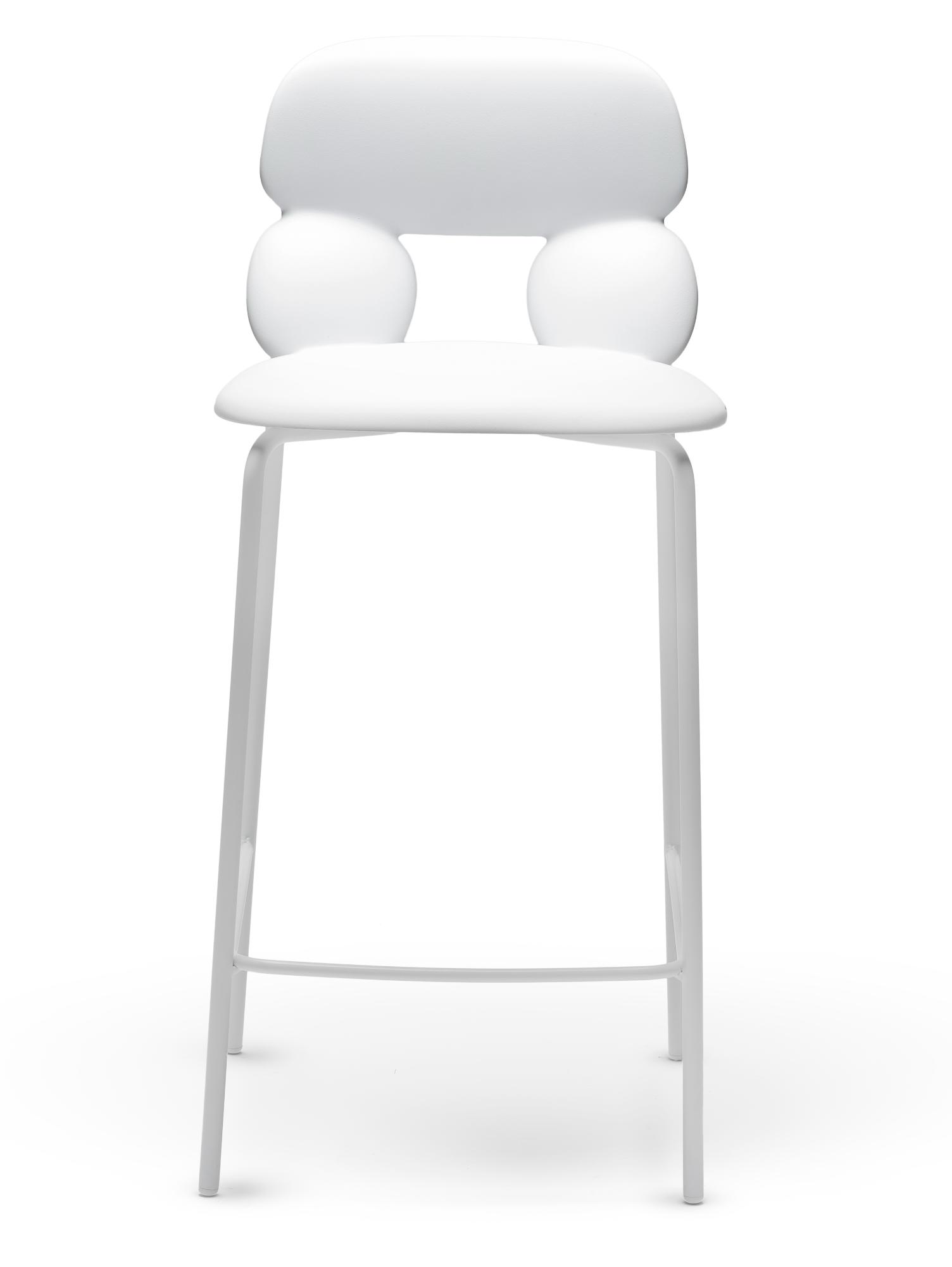 Nube SL SG-65 White Bar Stool