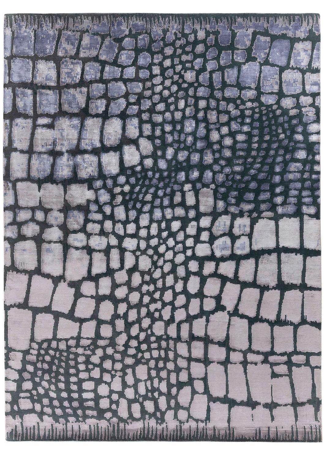 Hand-Knotted Abstract Rug | Size: 8' 10
