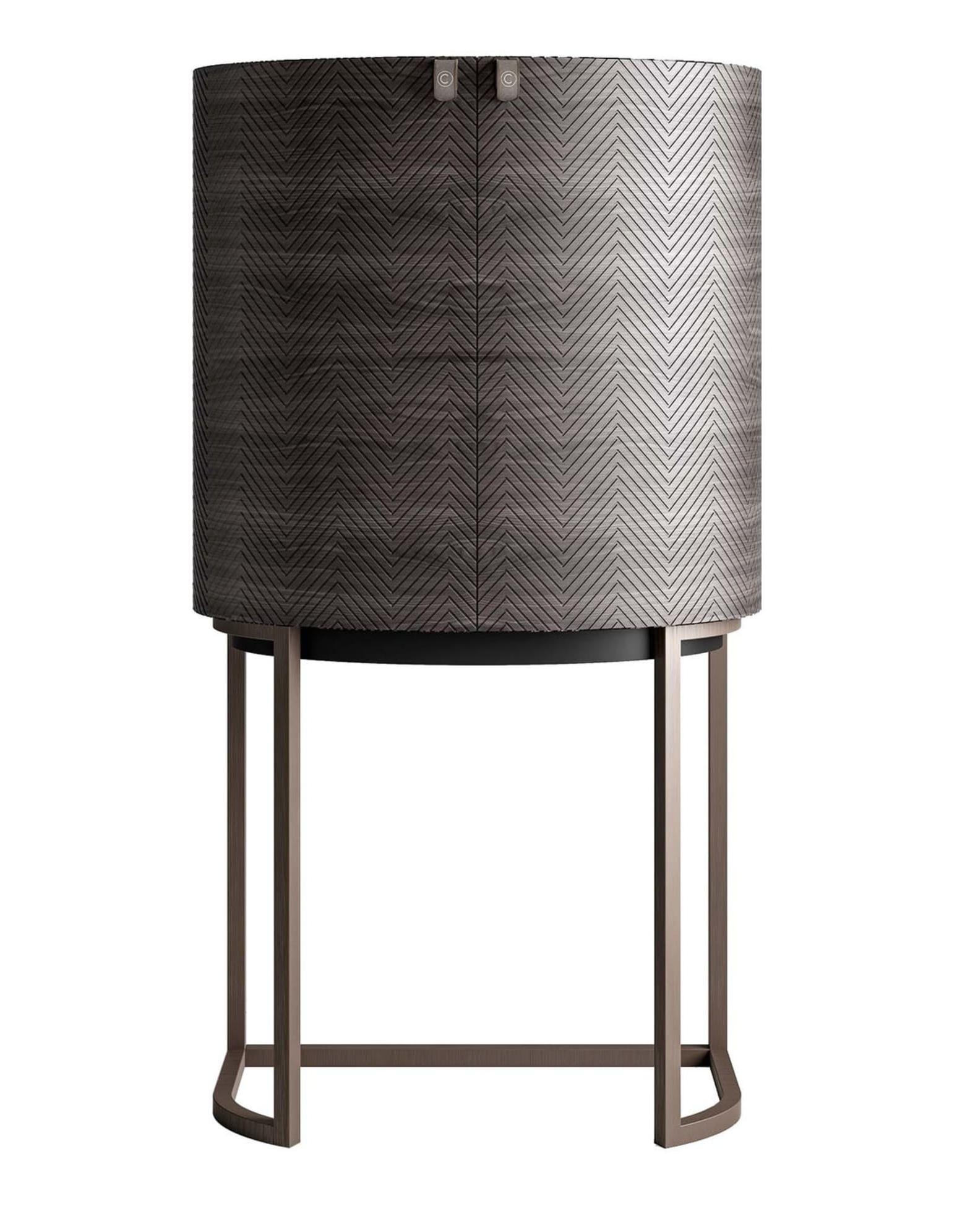 Curved Bar Cabinet Italy