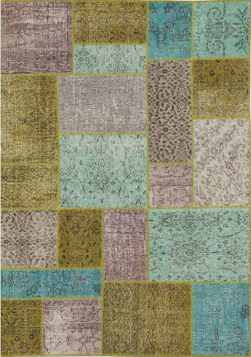 Overdyed Patchwork Sitap Rug