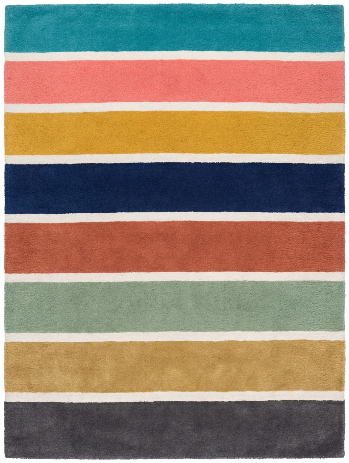 Striped Spectrum Artisan Rug