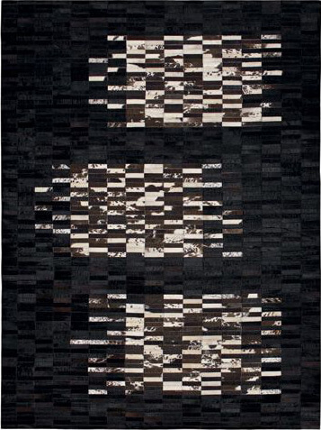 Lynn Cowhide Handwoven Rug ☞ Size: 5' 7" x 8' (170 x 240 cm)