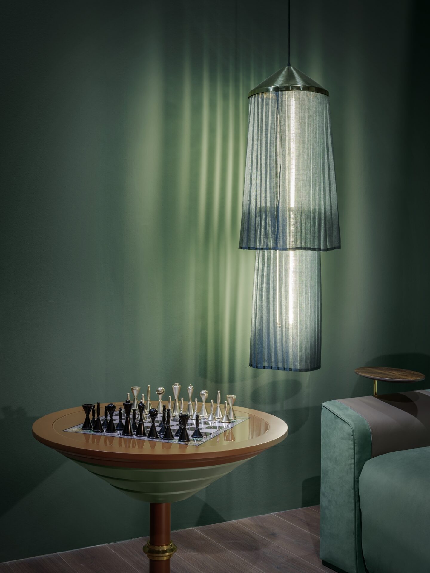Goemon Backgammon & Chess Coffee Table