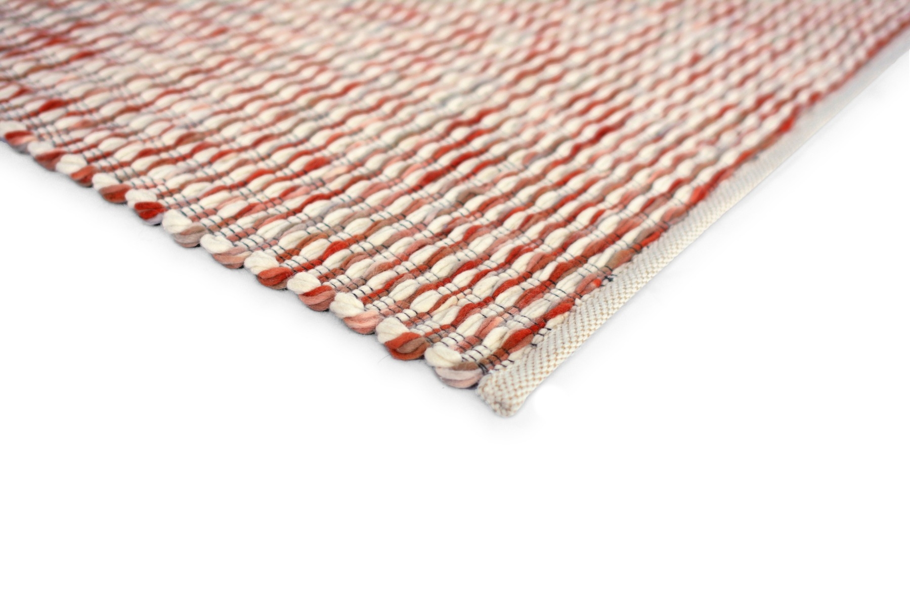 Crystal Handwoven Red Rug ☞ Size: 160 x 230 cm