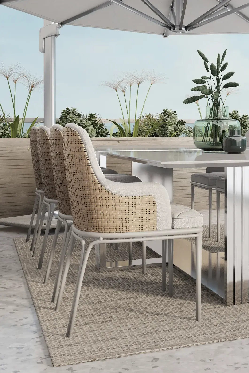 Regal Wood Dining Chair - 1
