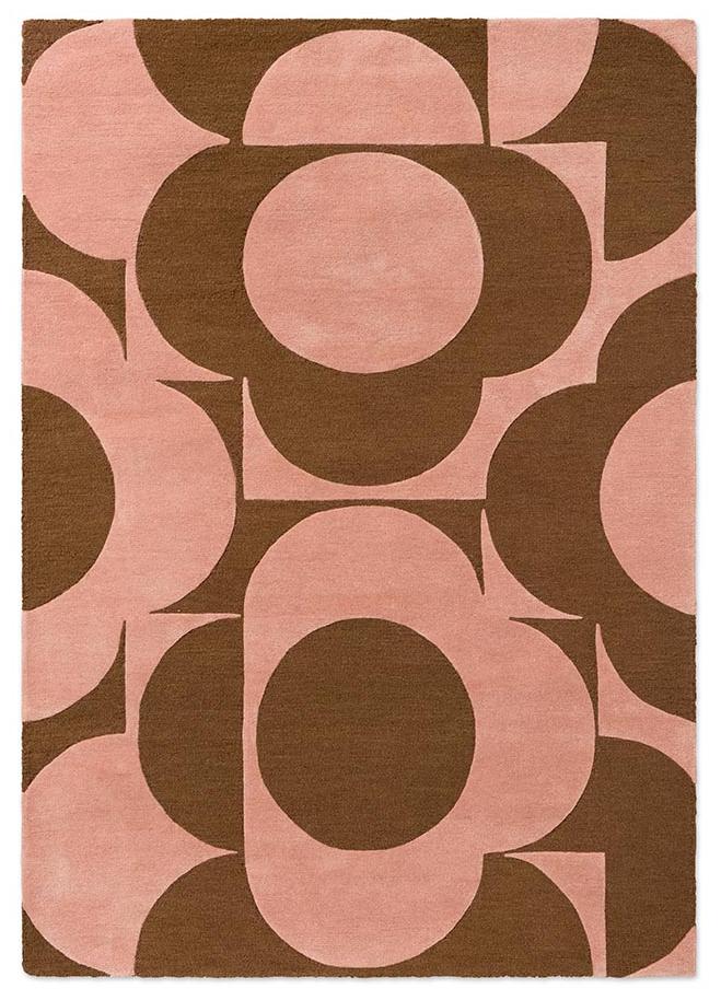 Flower Pink / Terracotta Rug