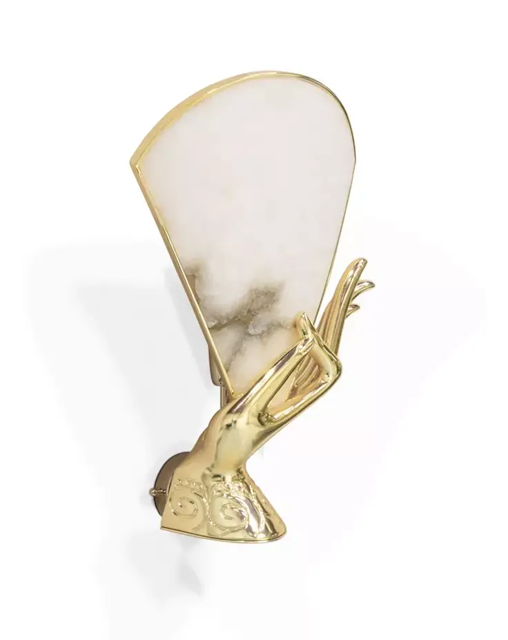 Muse Alabaster Sconce