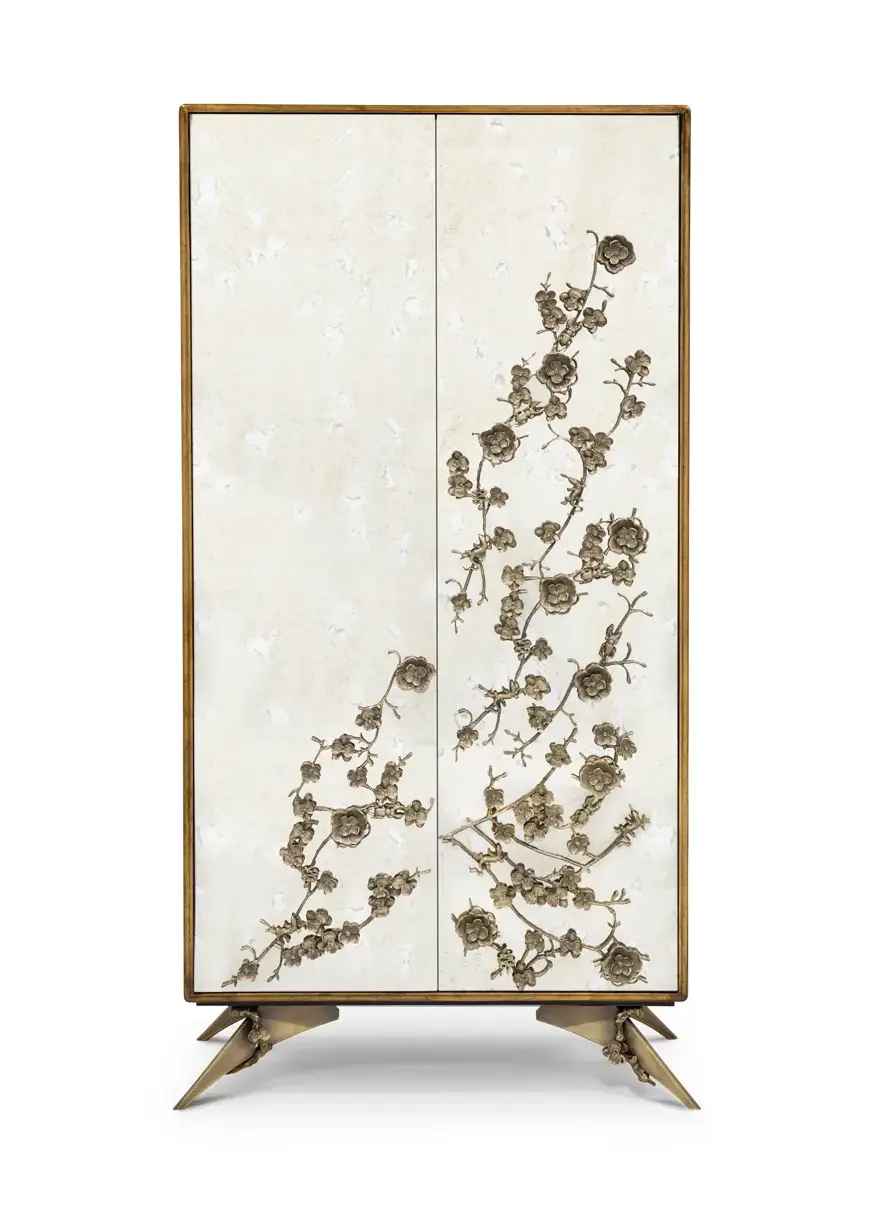 Mirage Aged Mirror Armoire