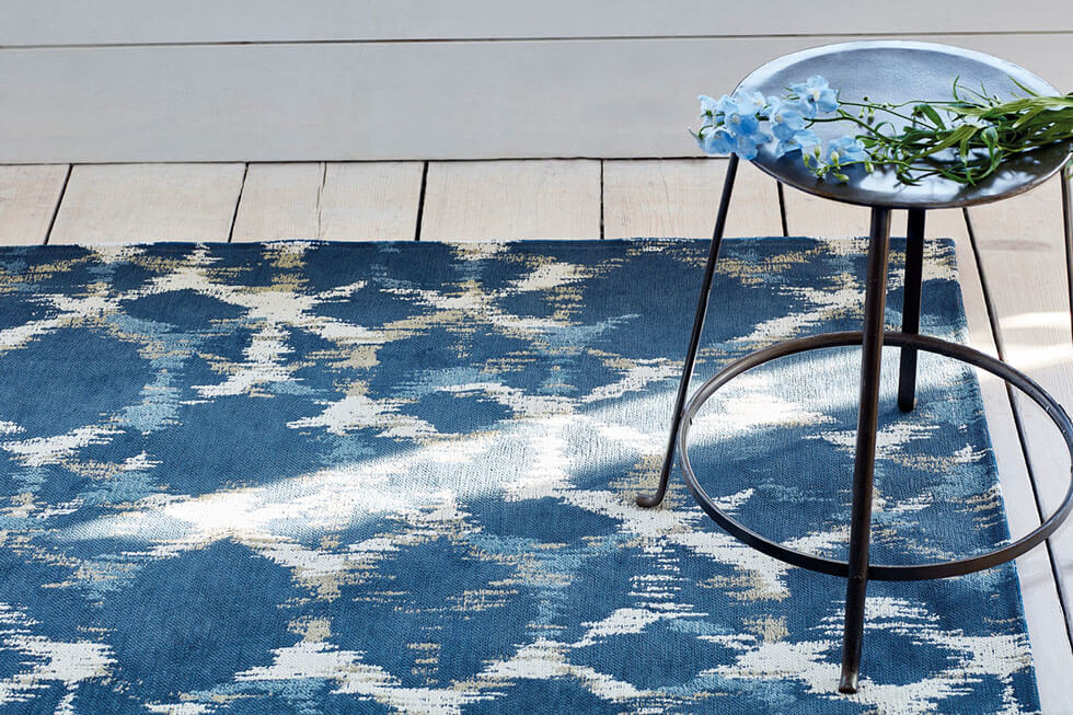 Sudare Indigo Premium Rug | Size: 4' 7