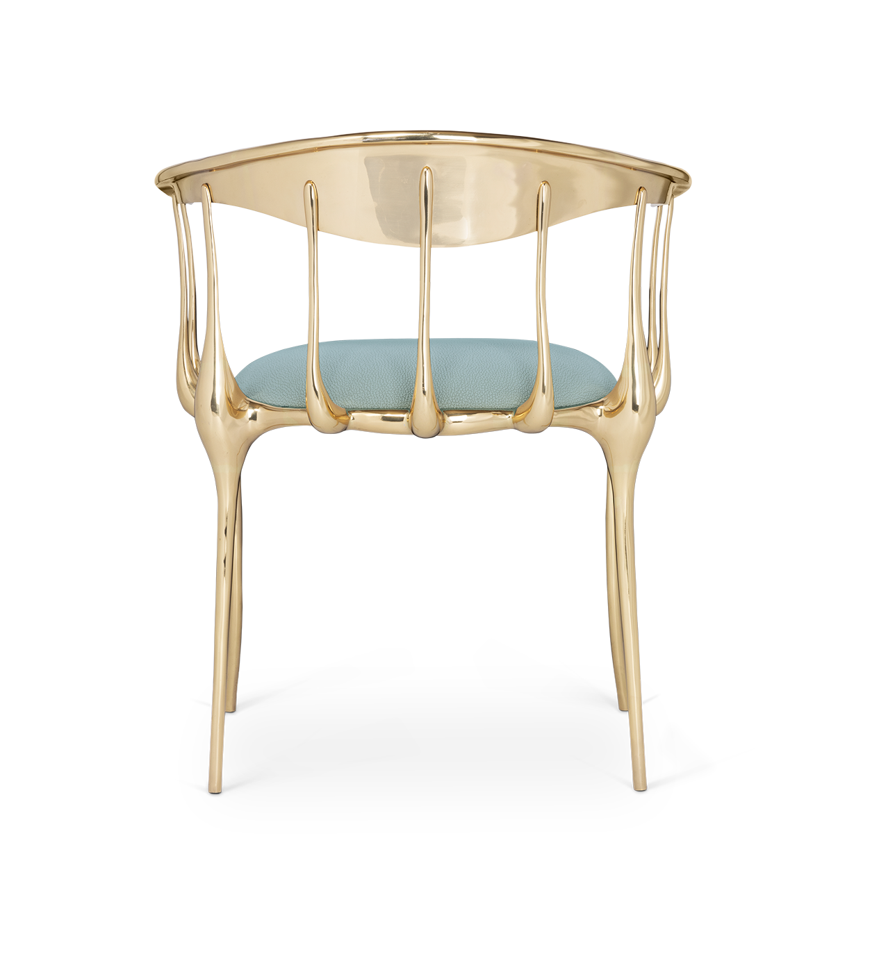 Light Blue Luxe Chair