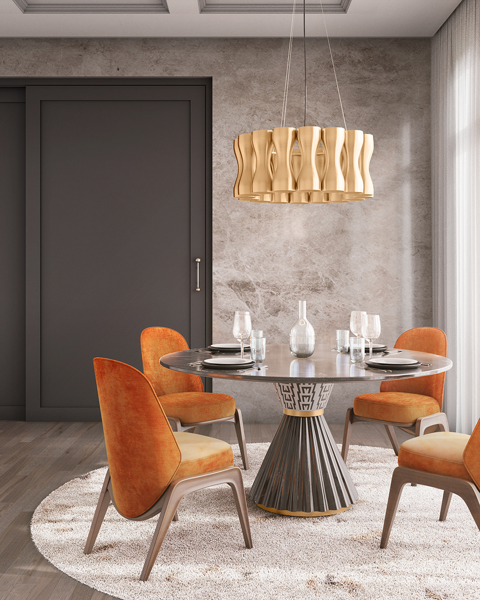 Crown Suspension Lamp - 3