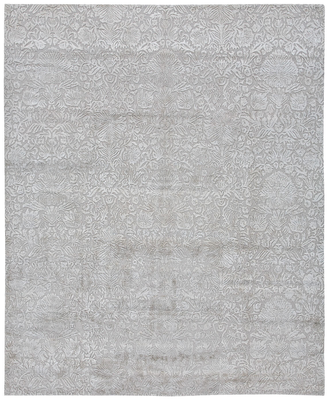 Hand-Knotted Verona Grey Rug