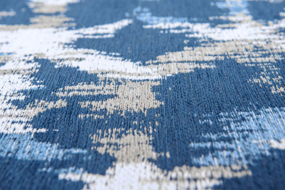 Sudare Indigo Premium Rug | Size: 4' 7