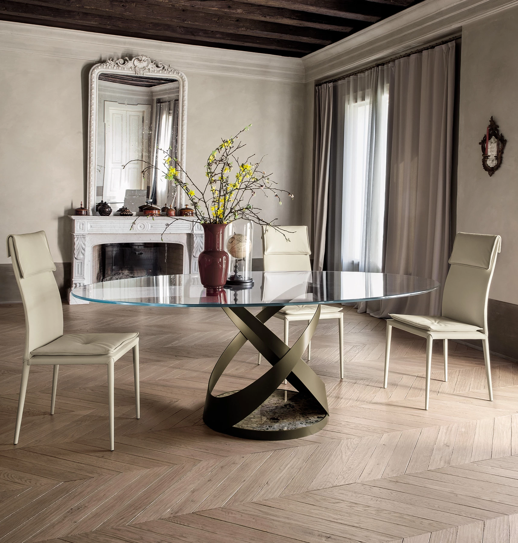 Capri Oval Dining Table - 1