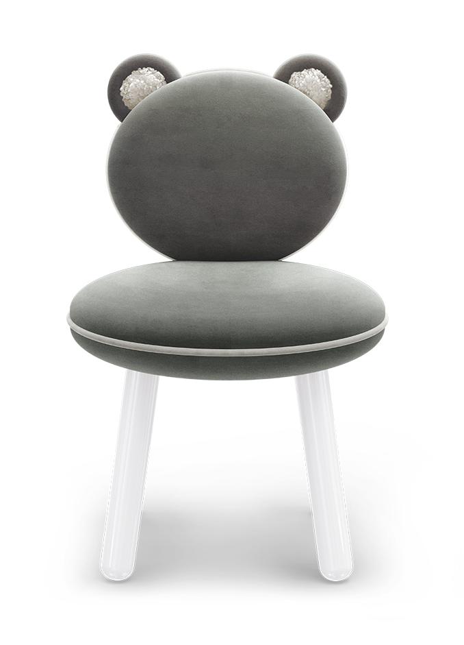 Fluffy Bear Kids Chair