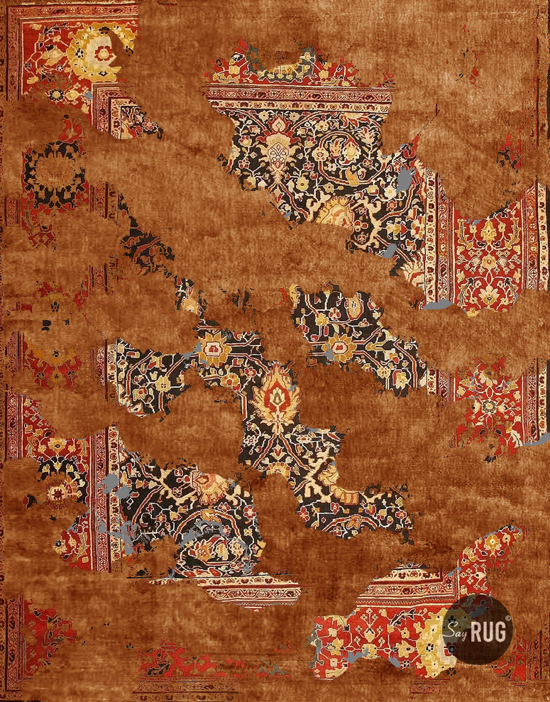 Agra Rustic Designer Rug