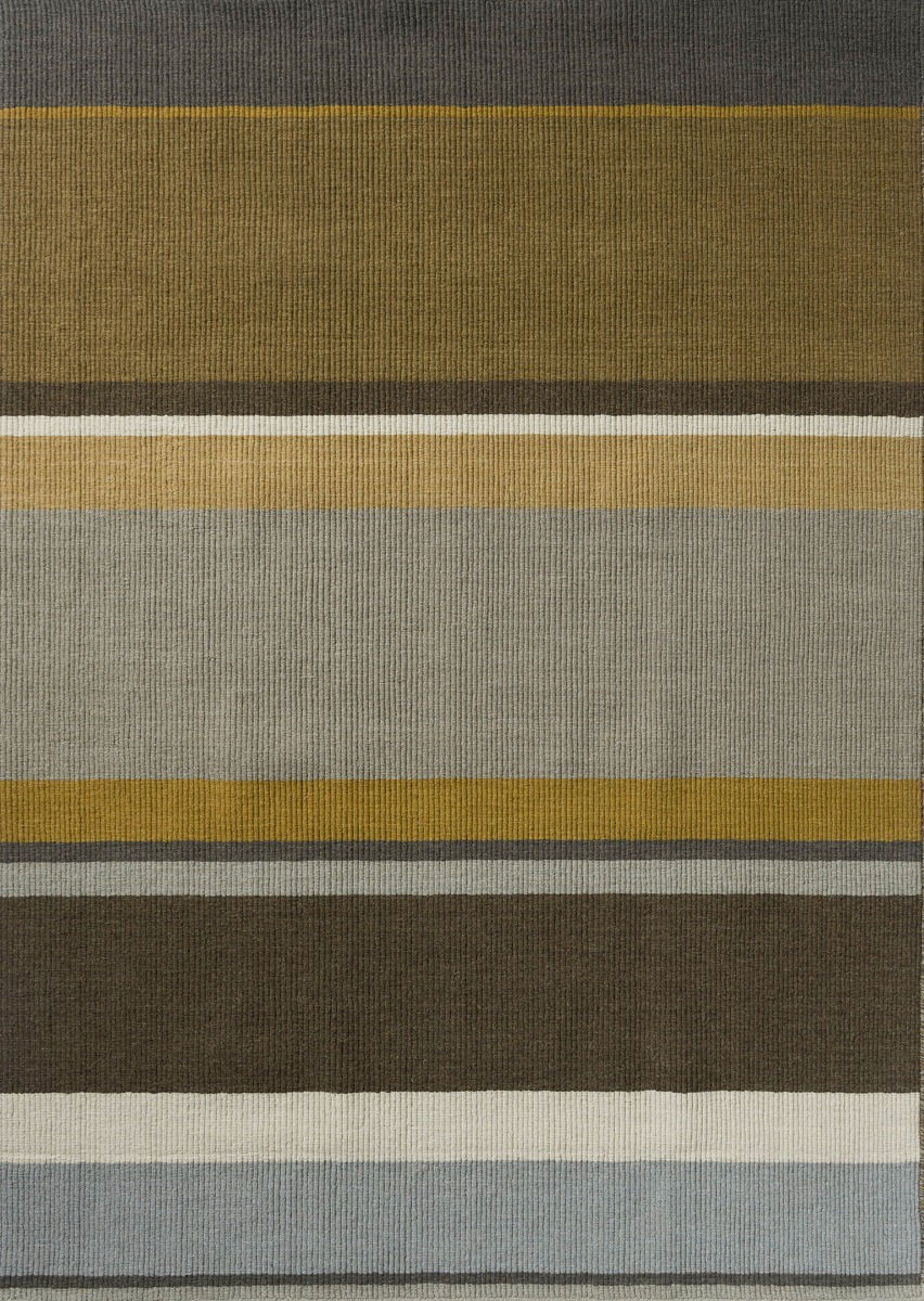 Artisan Stack Ochre Handwoven Rug