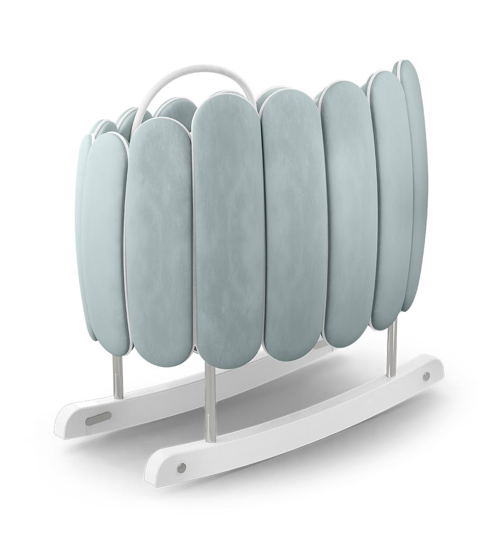 Lotus Gentle Rocking Crib