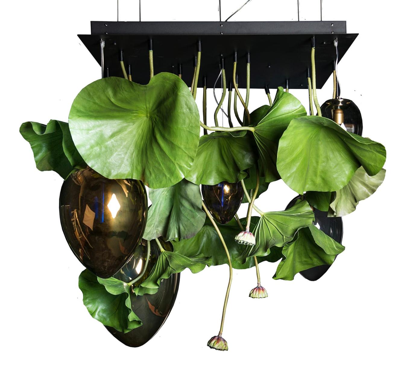 Lotus Crystal Chandelier