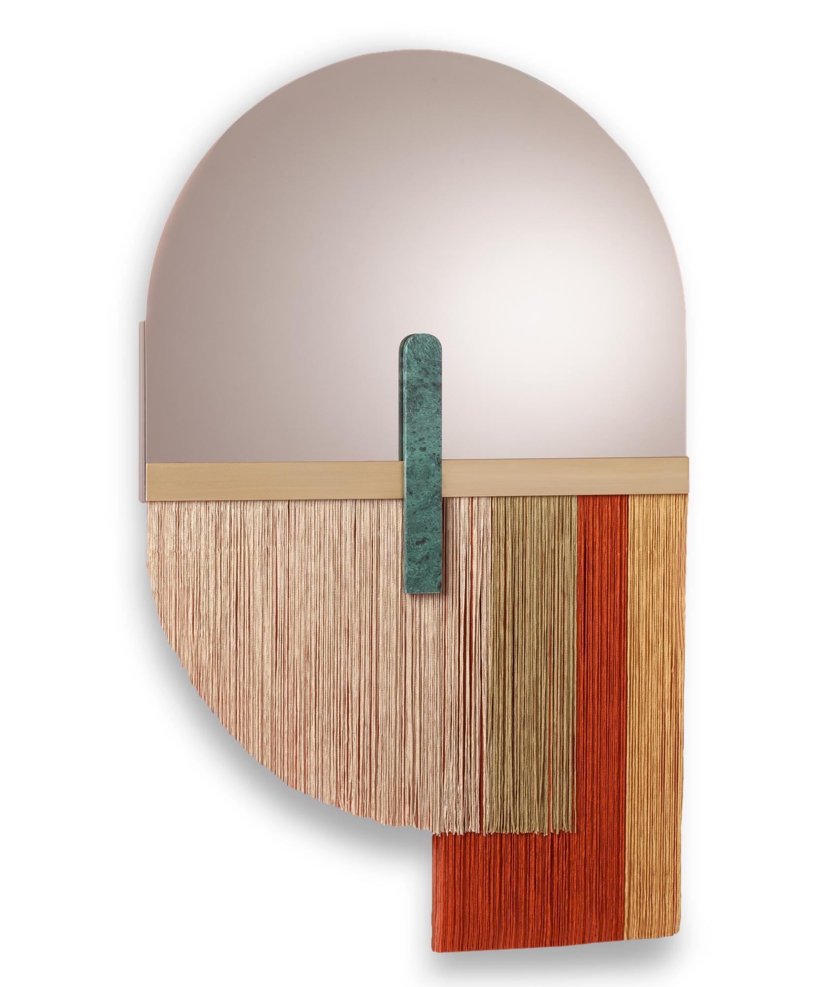 Souk Red Decorative Wall Mirror