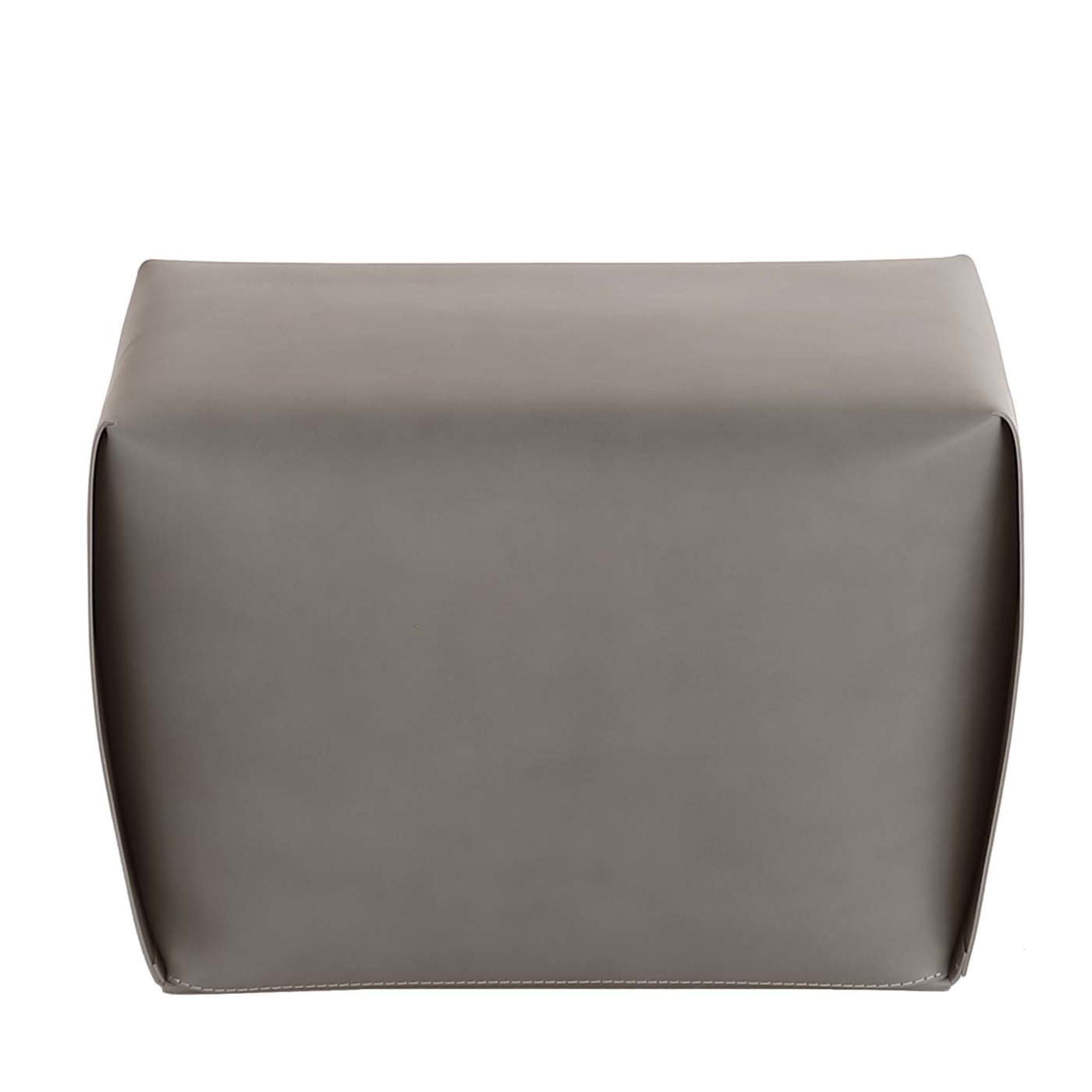 Big Bao Leather Ottoman
