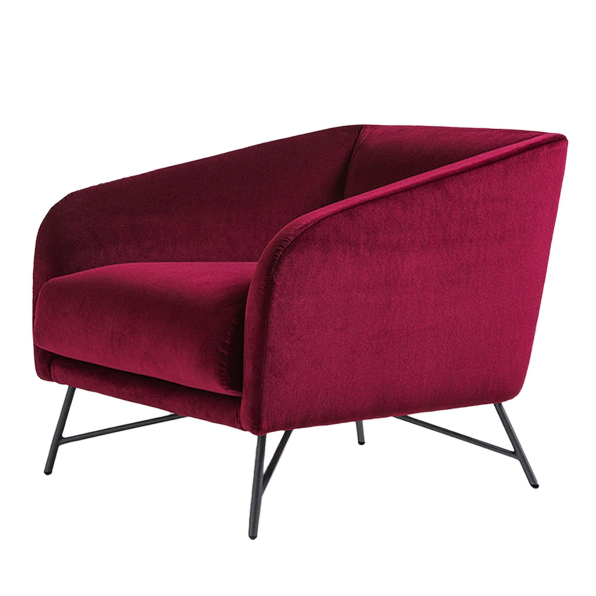 Betty Burgundy Armchair