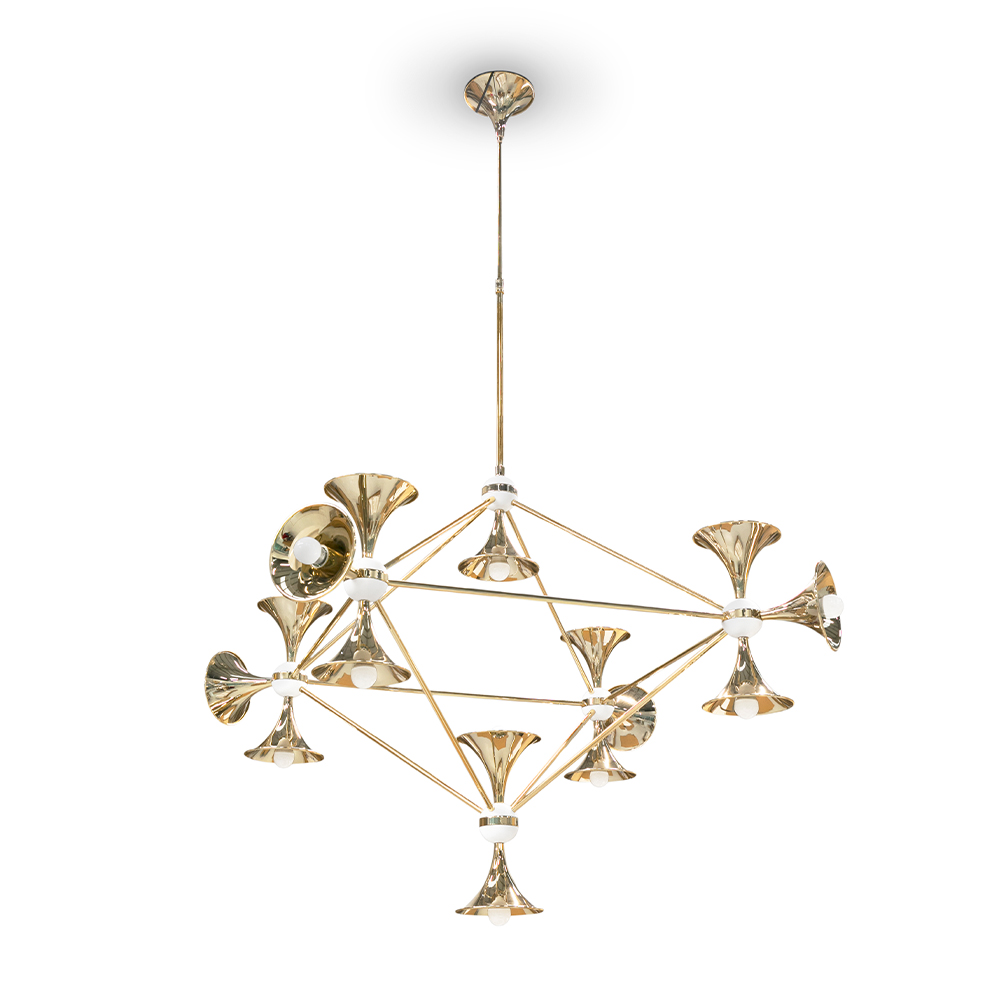 Maestro Diamond Suspension Lamp