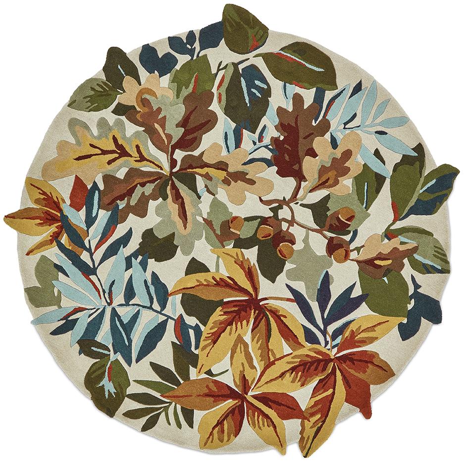 Forest Multi Designer Round Rug