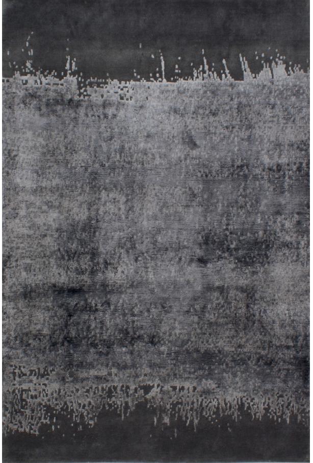 Wool / Viscose Hand-Knotted Rug
