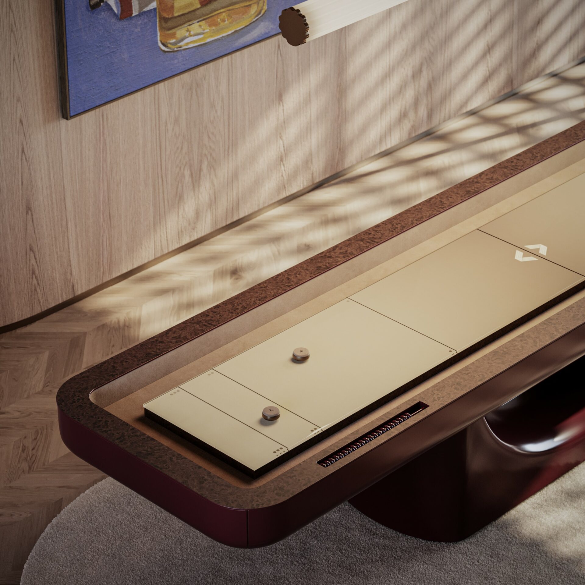 Flume Shuffleboard Table
