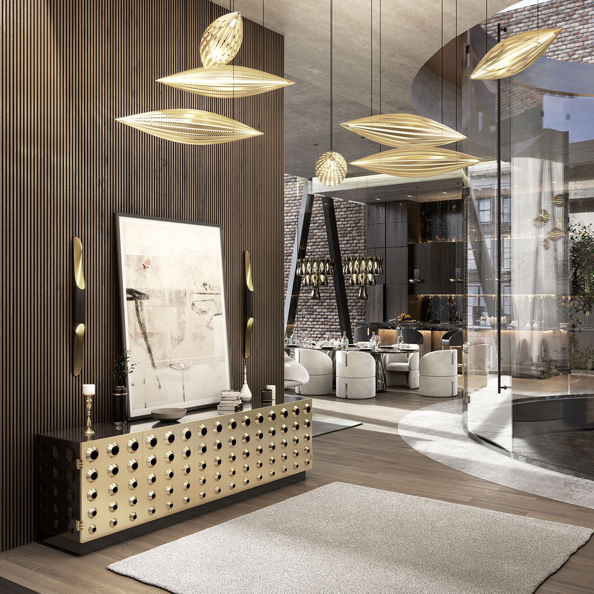 Capsule Suspension Lamp - 7
