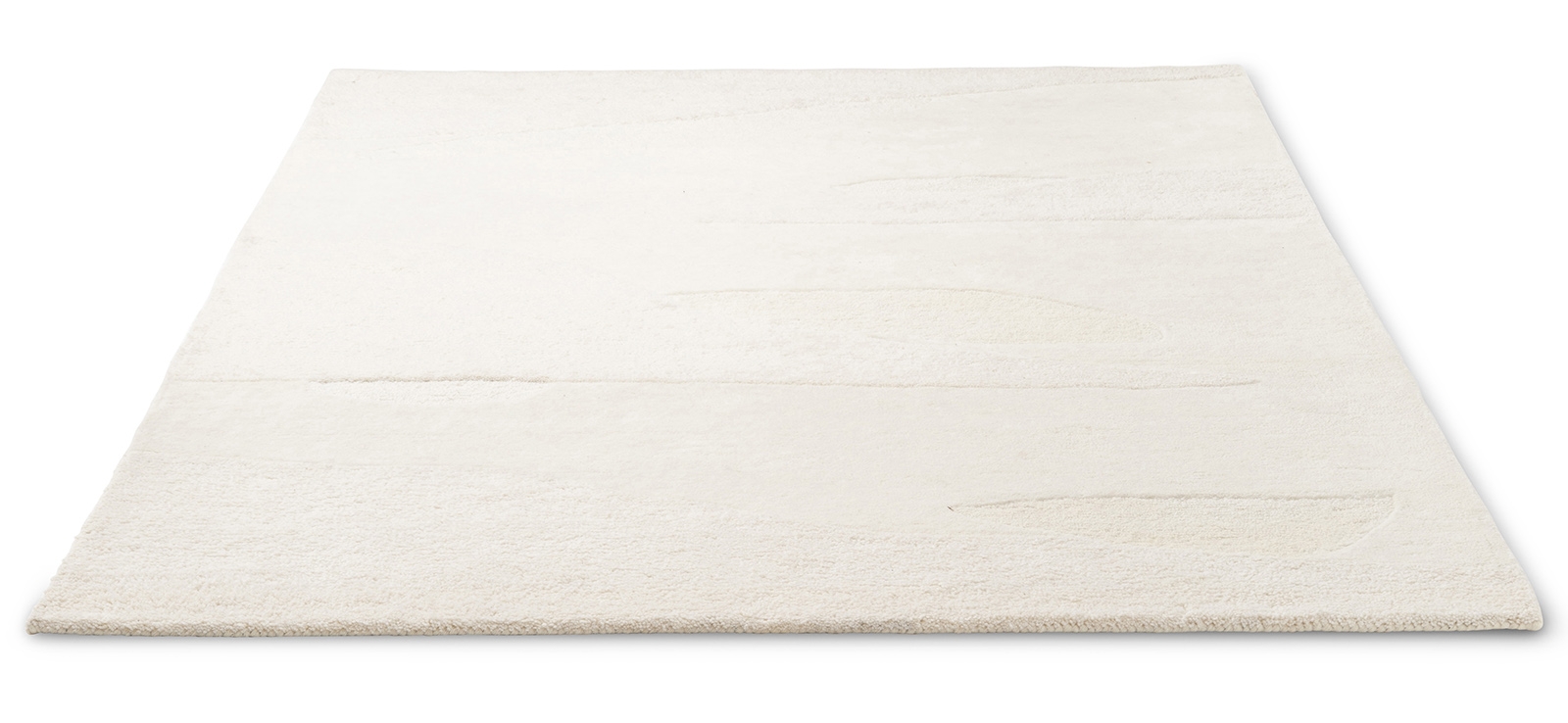 Decor Wool White Rug | Size: 6' 7