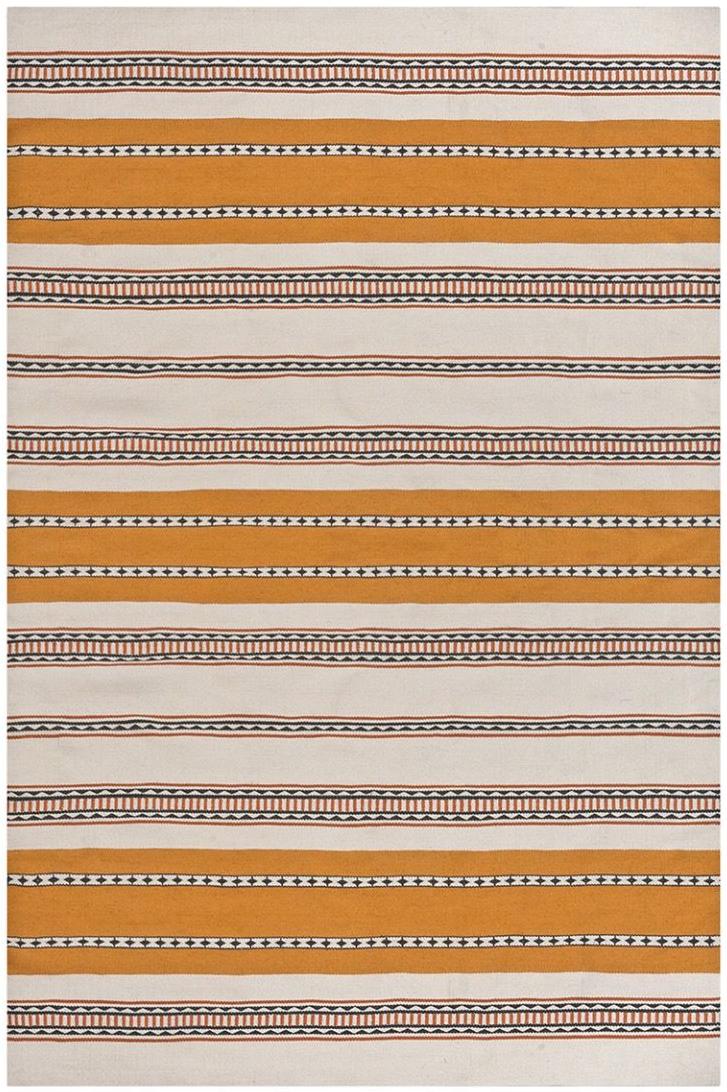 Hand Made Ochre Outdoor Rug