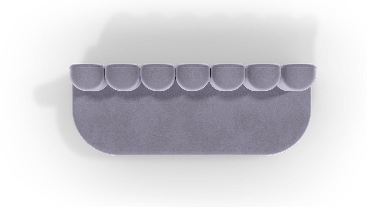 Fluffy Cloud II Snuggle Sofa