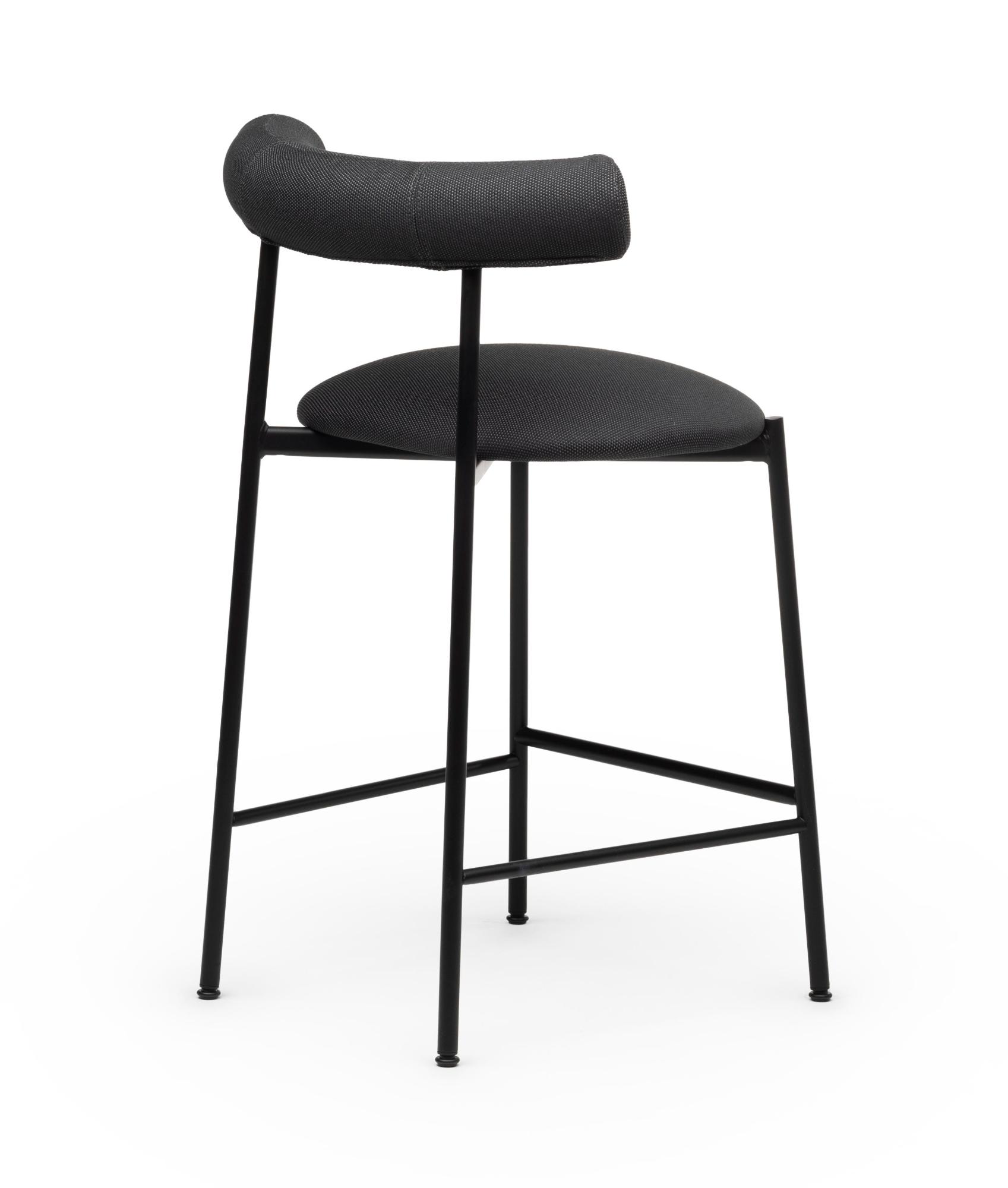 Pampa SG-65 Black Bar Stool