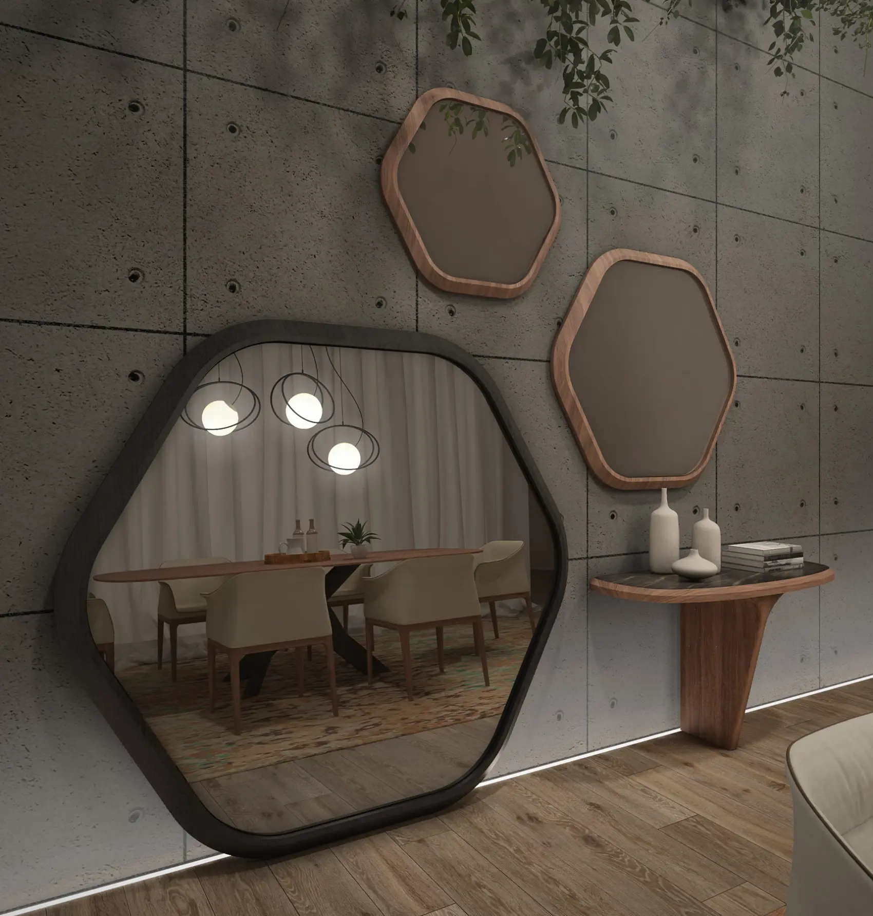 Hive Wall Mirror