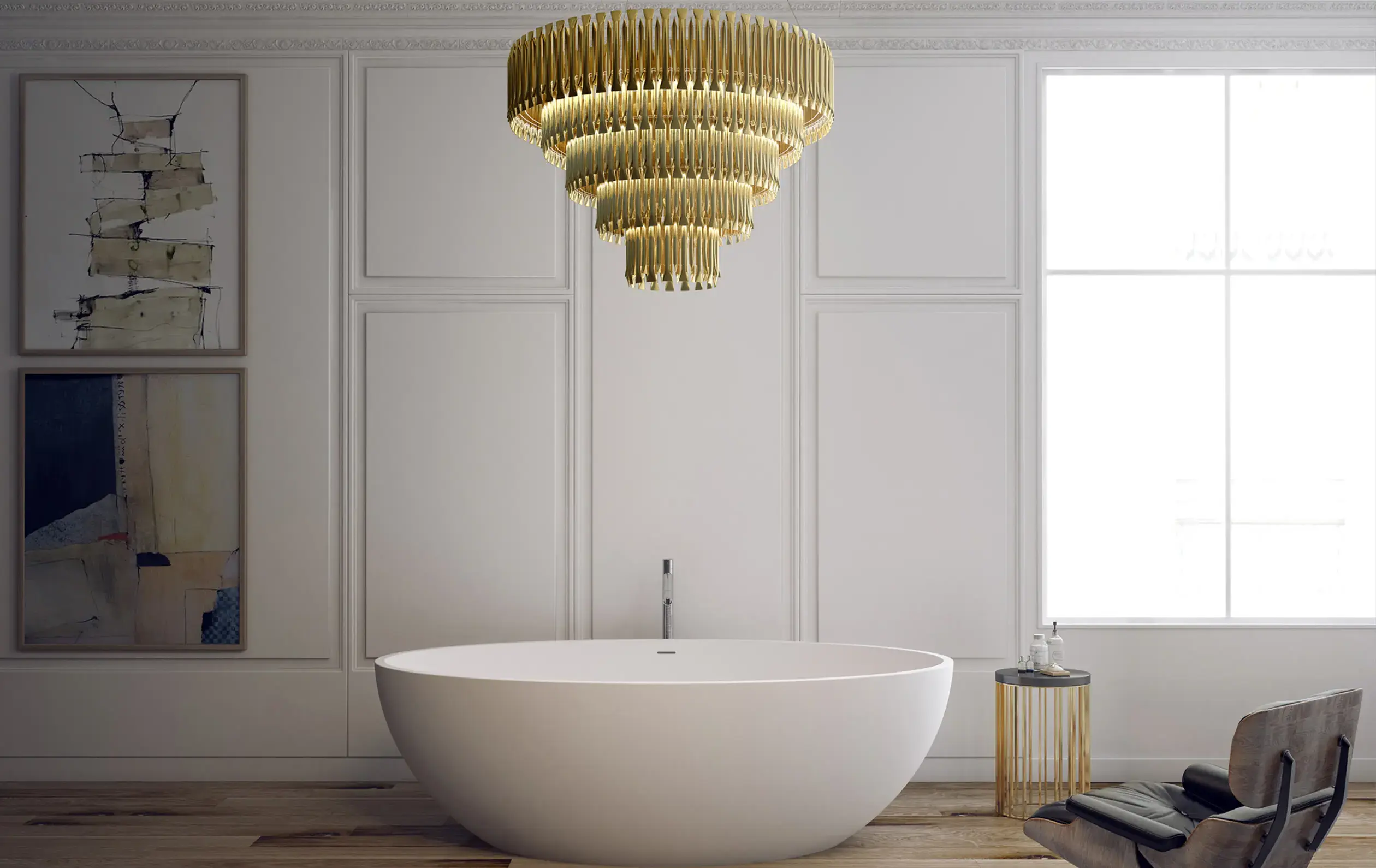 Geometry Chandelier