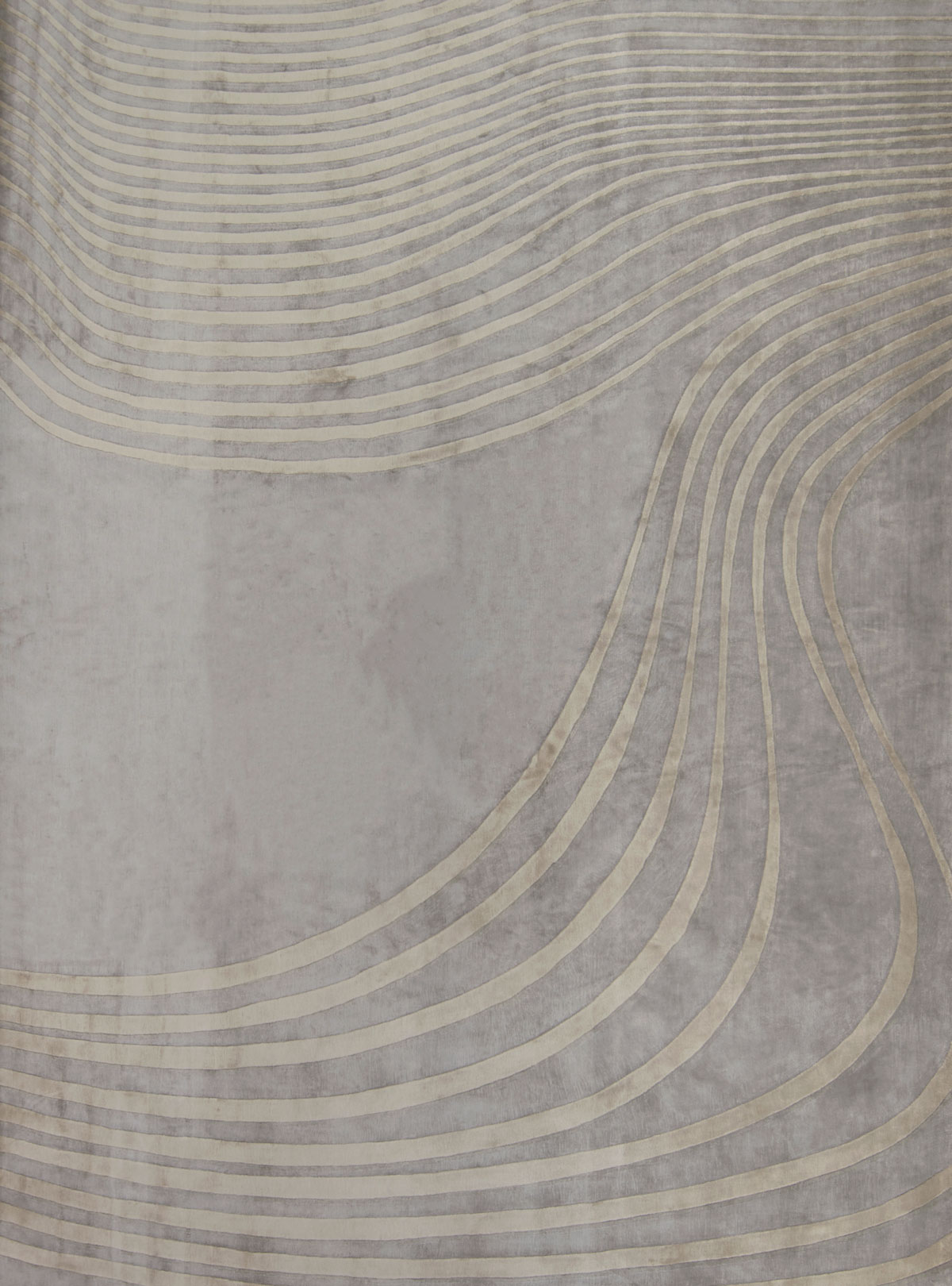 Miles Taupe Champagne Rug ☞ Size: 400 x 500 cm