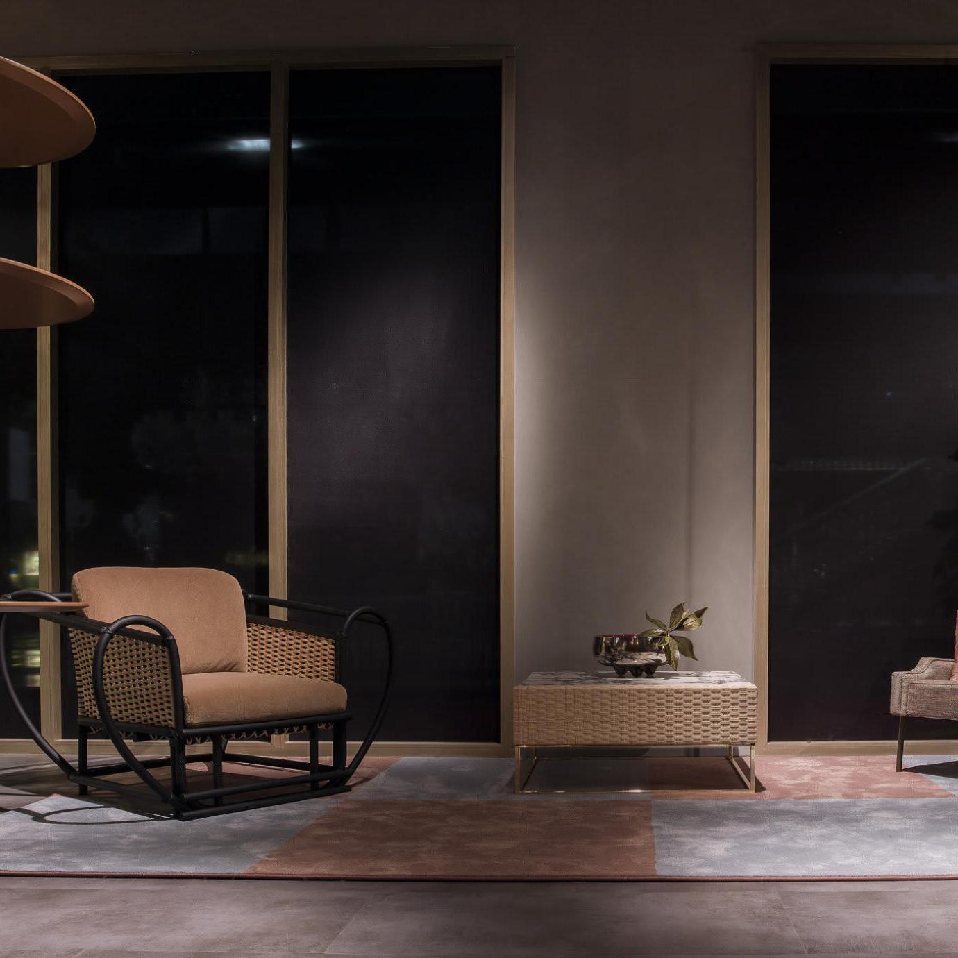 Channel Brown Armchair