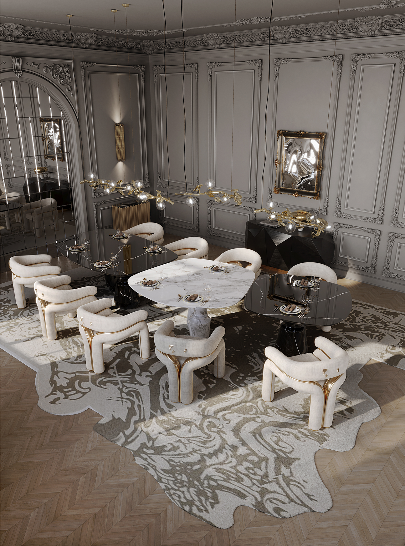 Celestia White Chair