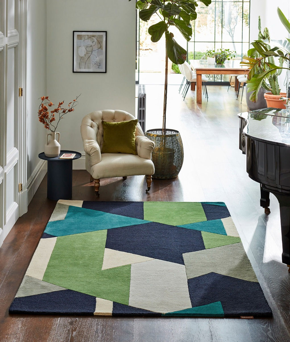 Popova Amazonia Sea Glass Designer Rug